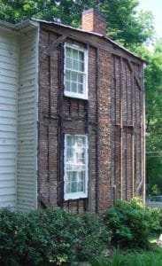 Balloon framed house in Waterford Virginia