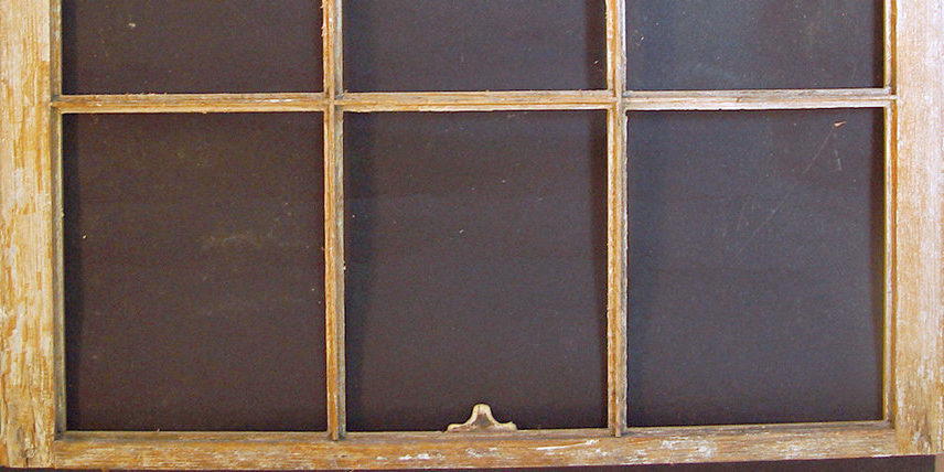 An image of an old window